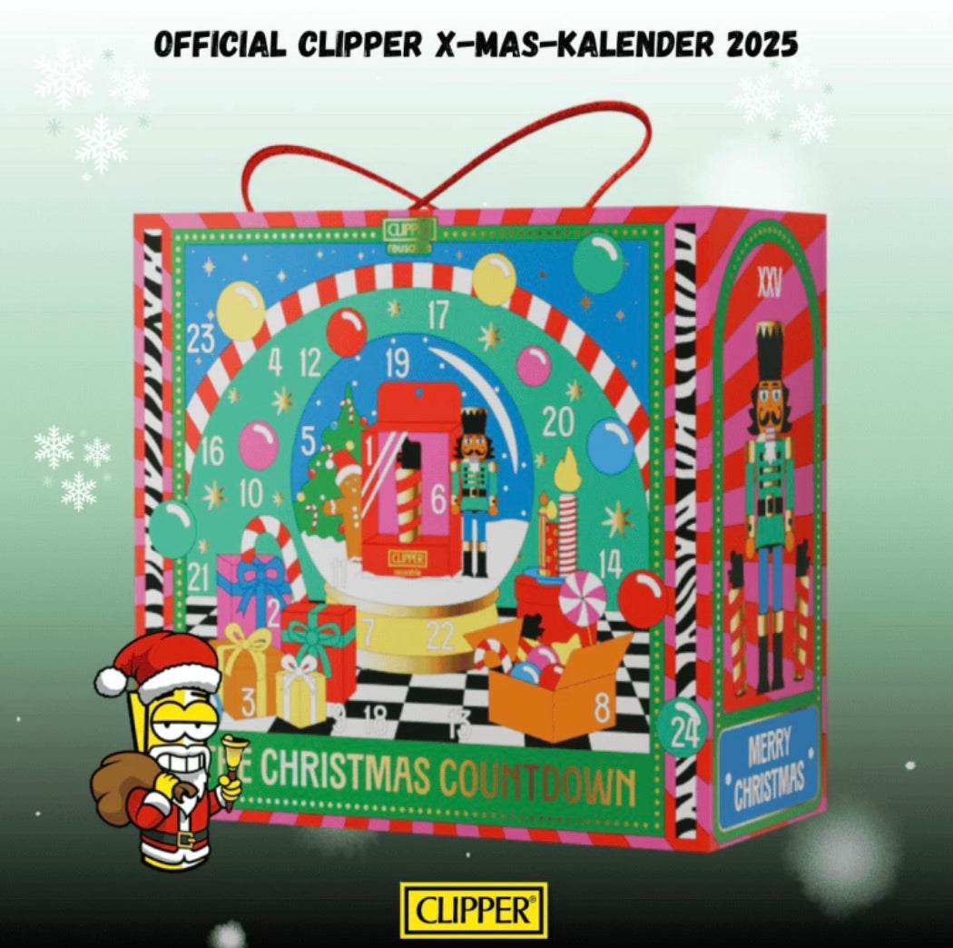 Clipper Adventskalender 2025 – offizielle Fre-Flow Weihnachtsedition mit 24 Überraschungen