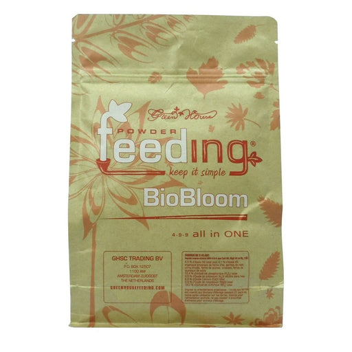 BIOBLOOM 2.5 kg – Green House Blütedünger in Pulverform mit organisch-mineralischer Rezeptur, NPK 4-9-9, für gesunde Blüten und kräftige Pflanzen.