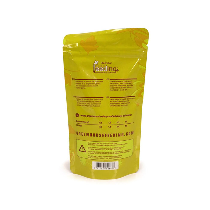 LONG Flowering Powder Feeding 125gr von Green House – Mineralischer Blütendünger für lang blühende Pflanzen, wasserlöslich und einfach anzuwenden