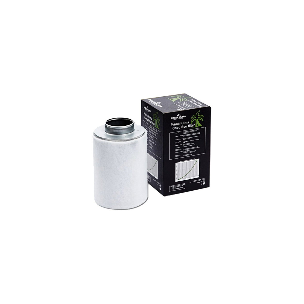 Eco Line Kohlefilter 620 m3/h – Durchmesser 150 mm – Prima Klima – Produktansicht 4