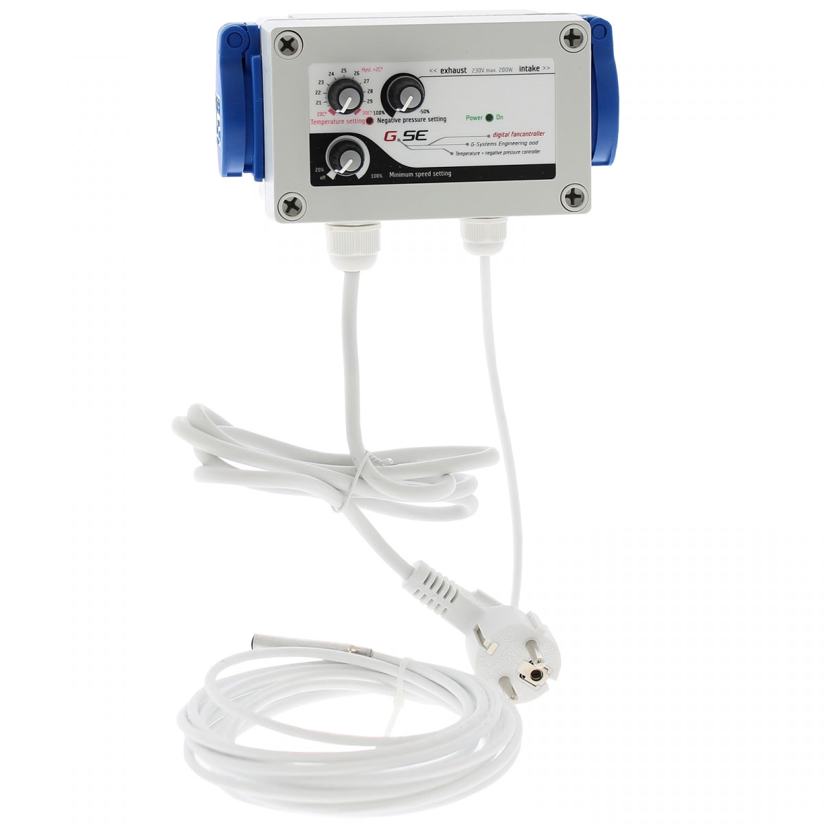 GSE Temperatur- und Unterdruckregler – 2 x 5A – Produktansicht 2