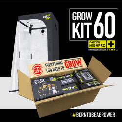 Garden Highpro 60x60x160 cm Growbox Set LEDMAXECO 60W