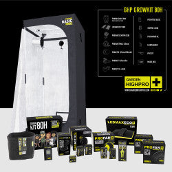 Garden Highpro 80x80x180 cm Growbox Set LEDMAXECO 150W – Produktansicht 2