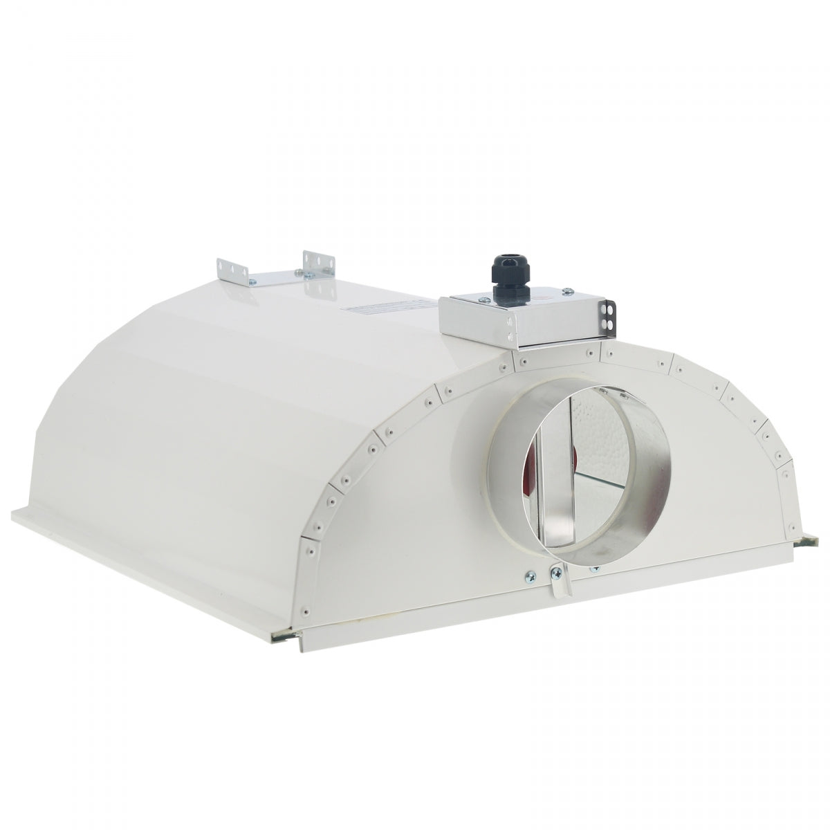 Geschlossener Reflektor zur Belüftung 125mm - 45x45x21cm – Produktansicht 3
