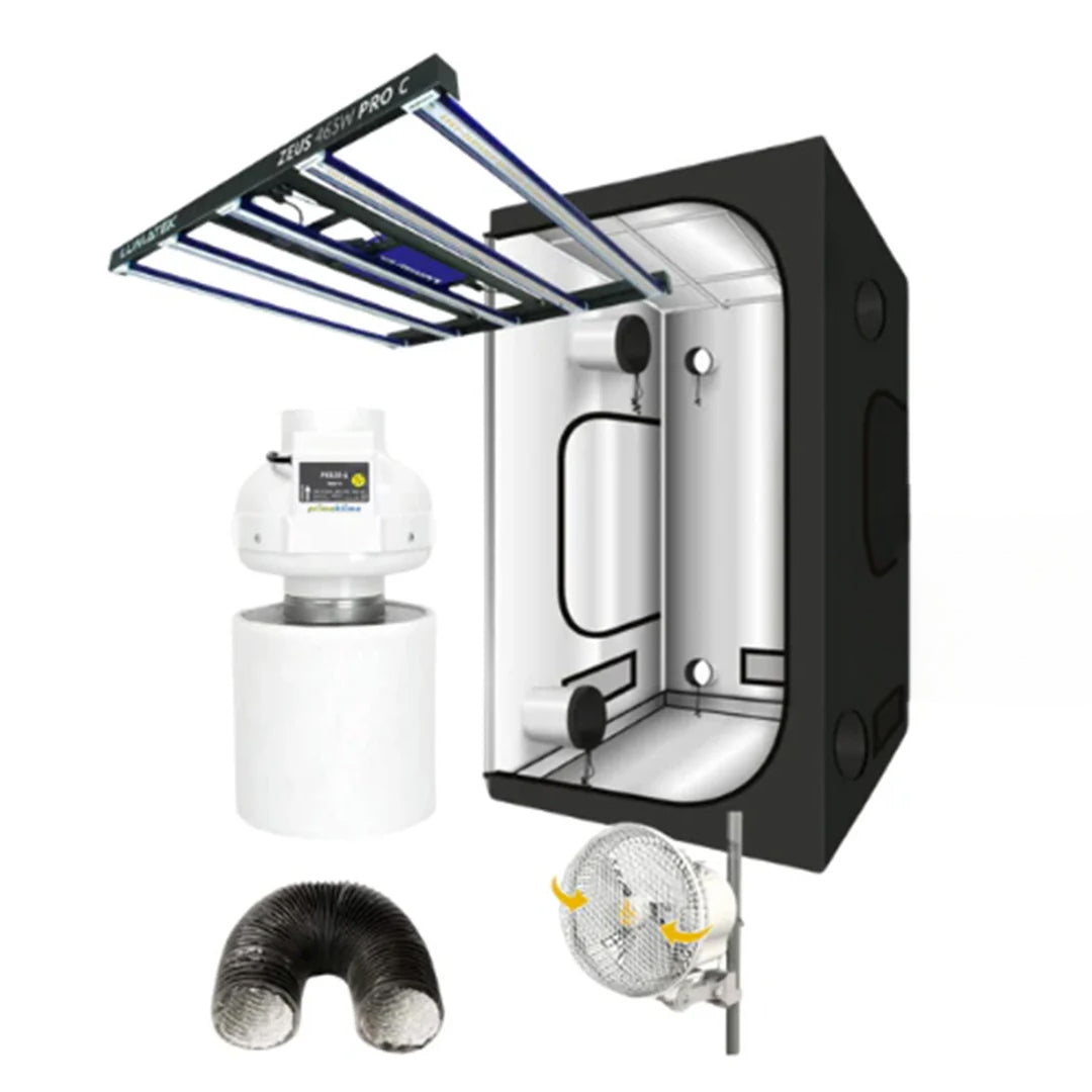 Grow Komplettset Premium M mit Lumatek Zeus 465W Pro Growlampe