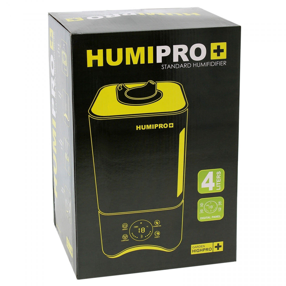 HUMIPRO Luftbefeuchter 380 ml/Stunde – 4-Liter-Tank – Garden HIGHPRO – Produktansicht 6
