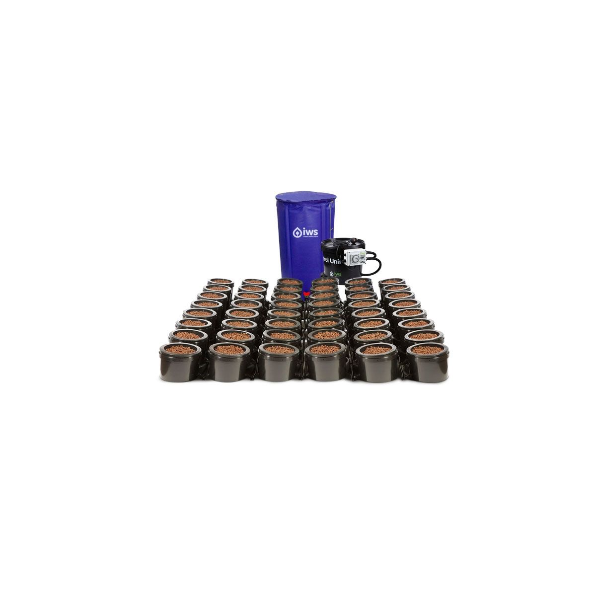 IWS Basic System 48 Töpfe mit 400-Liter-Tank Gesamtansicht
