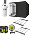 Growbox Komplettset 240x120x200 vollständig aufgebaut
