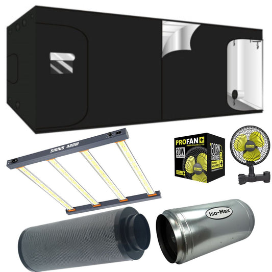 Growbox Komplettset 600x300x220 