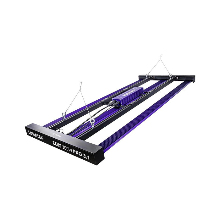 Nahaufnahme der Samsung LM301H EVO und OSRAM LEDs im LUMATEK ZEUS 300W PRO