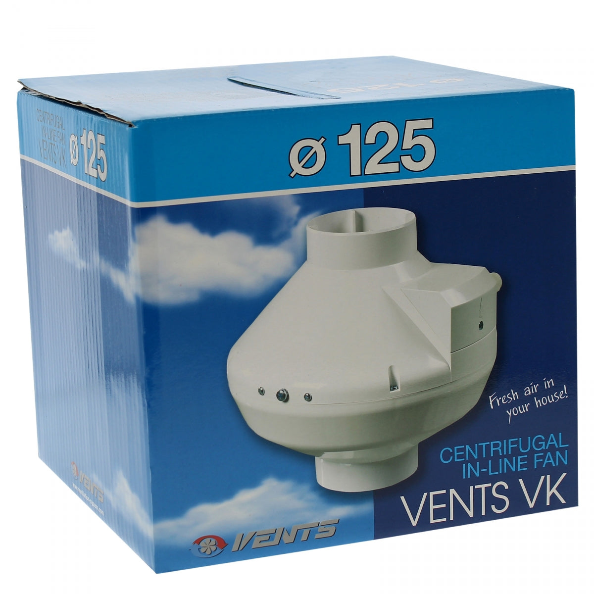 Luftabsauger VK 125 – 355 m3/h – VENTS – Produktansicht 4