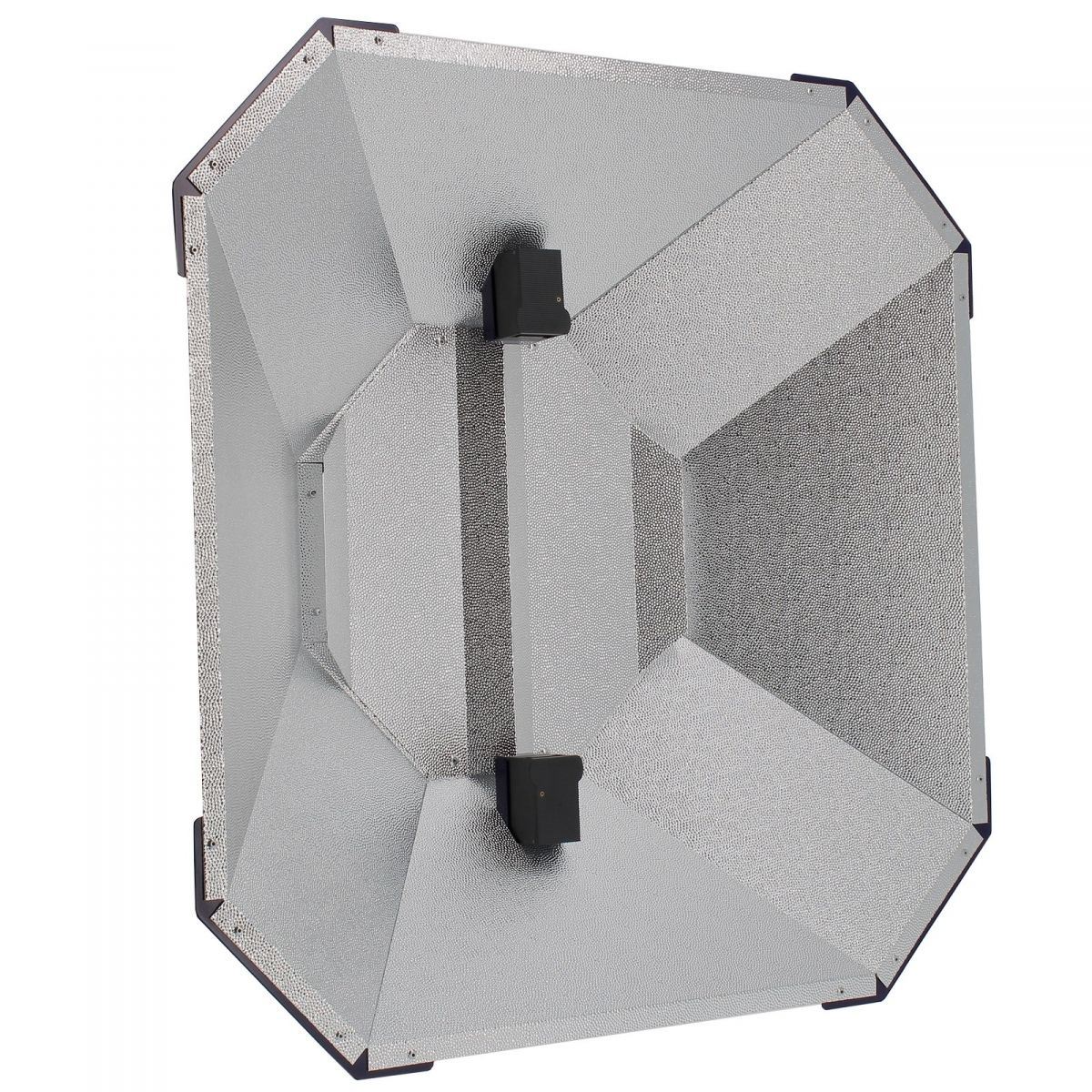 Lumatek DE 1000W Reflektor mit gehämmertem Aluminium