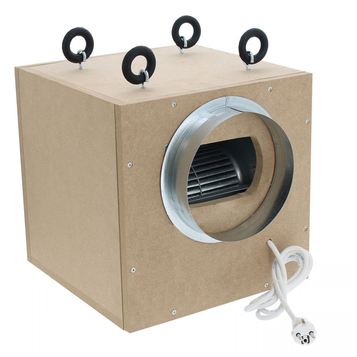 MDF-Kastenabsauger 550 m3/h – Flansche 2 x Ø 200 mm – Produktansicht 5