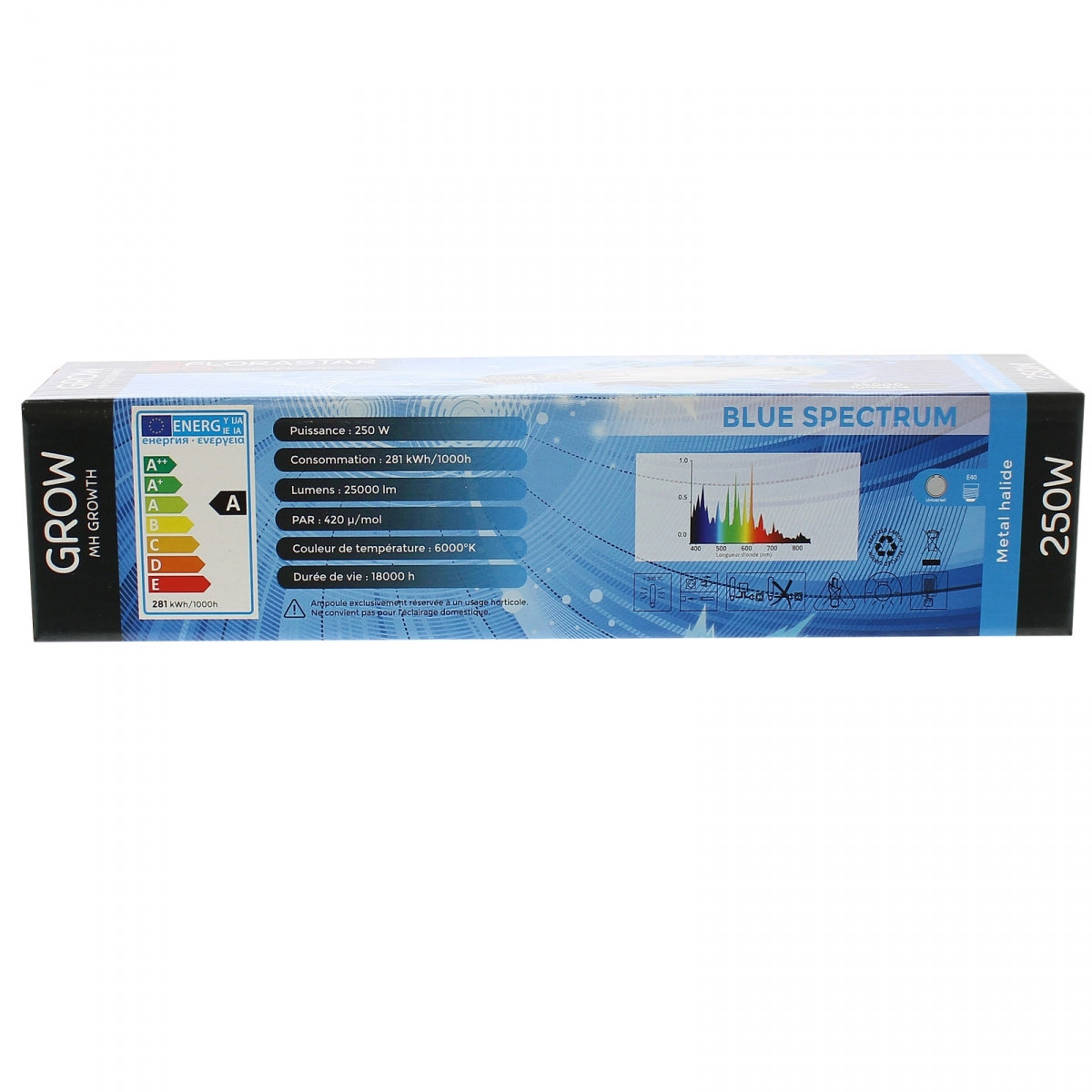 MH 250W Wachstumsbirne - FLORASTAR – Produktansicht 3
