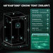 120x120x200 Grow Tent für Indoor-Gartenbau
Indoor Growzelt mit stabilem Metallrahmen von Mars Hydro