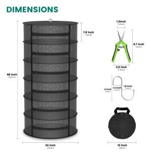 Kräutertrockengestell von Mars Hydro mit Mesh-Gewebe