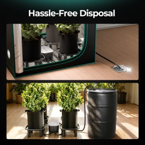 Mars Hydro Auto-Drainage System für Indoor Anbau
Automatisches Drainage-System mit Wasserpumpe