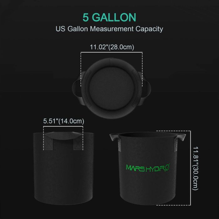 Mars Hydro FC 3000-EVO 300W Samsung LED+100x100x180cm Komplette Grow Zelt Kits+4′′ Lüftungssystem für 4-6 Pflanzen – Produktansicht 13