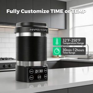 Mars Hydro Decarboxylator Infuser mit digitaler Steuerung
Geruchsarmes Infusionsgerät von Mars Hydro