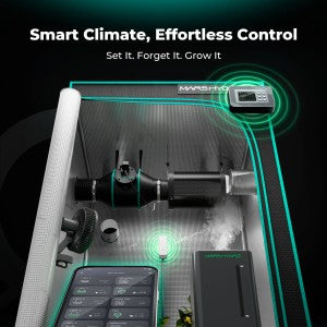 Mars Hydro iControl Smart Grow Room Controller: WiFi-App-Steuerung für Licht, Temperatur, Luftfeuchtigkeit und VPD