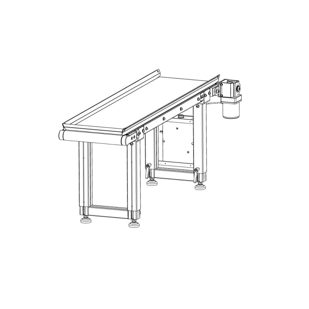 Master Products - Ausgabeförderband für MT Tumbler