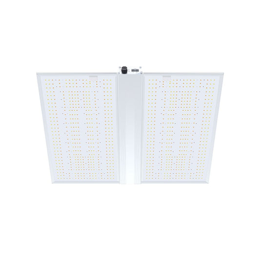 Entdecken Sie das Nanolux RG Serie 480W Vollspektrum UV&amp;IR LED-Panel, 1200 µmol/s. Dieses ultraflache Panel wurde entwickelt, um in jeder Wachstumsphase Ihrer Pflanzen eine maßgeschneiderte Beleuchtung zu bieten und garantiert Ihnen reichliche, hochwertige Ernten.