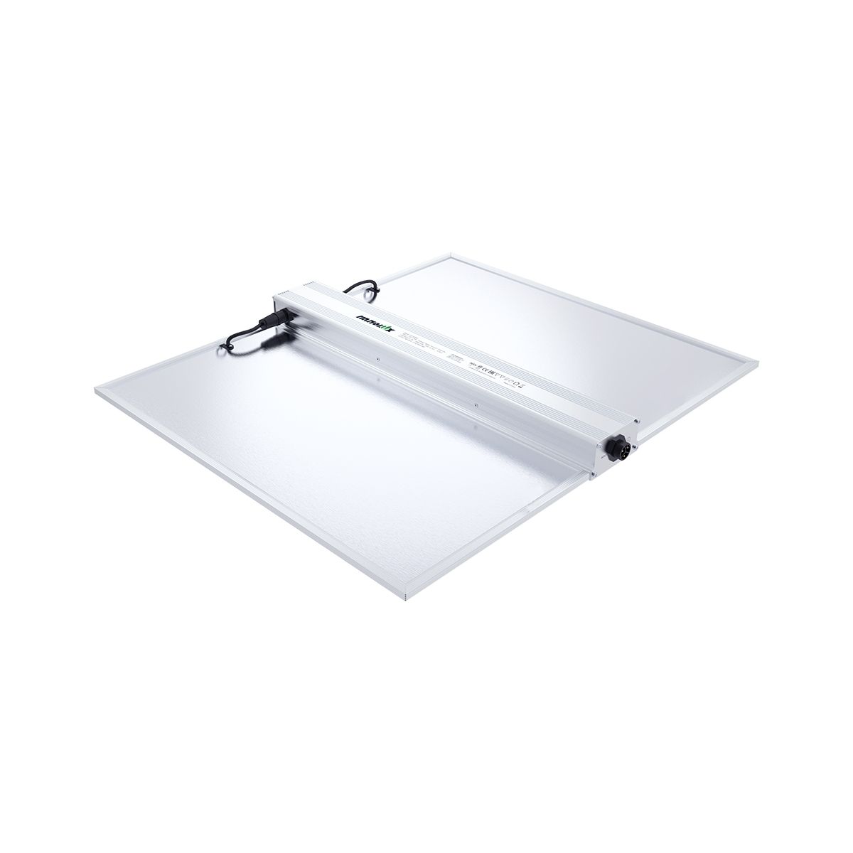 Entdecken Sie das Nanolux RG Serie 480W Vollspektrum UV&amp;IR LED-Panel, 1200 µmol/s. Dieses ultraflache Panel wurde entwickelt, um in jeder Wachstumsphase Ihrer Pflanzen eine maßgeschneiderte Beleuchtung zu bieten und garantiert Ihnen reichliche, hochwertige Ernten.