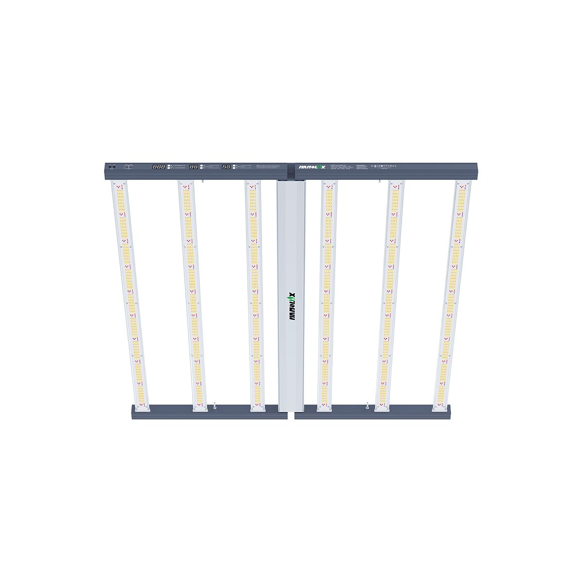 Das Nanolux SN Pro Series 630W LED-Panel – 2,9 µmol/J ist eine High-End-Beleuchtungslösung, die die Erwartungen der anspruchsvollsten Züchter erfüllt. Seine Vielseitigkeit, Effizienz und Robustheit machen ihn zu einer sicheren und optimalen Investition.

