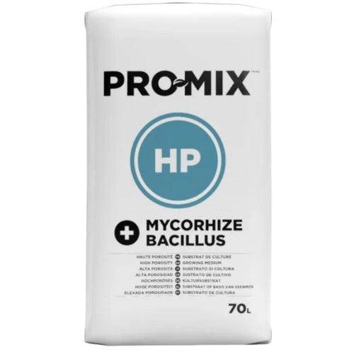 Pro Mix HP 70L Substrat – Premium-Blumenerde mit Mykorrhiza und Bacillus pumilus für gesundes Pflanzenwachstum