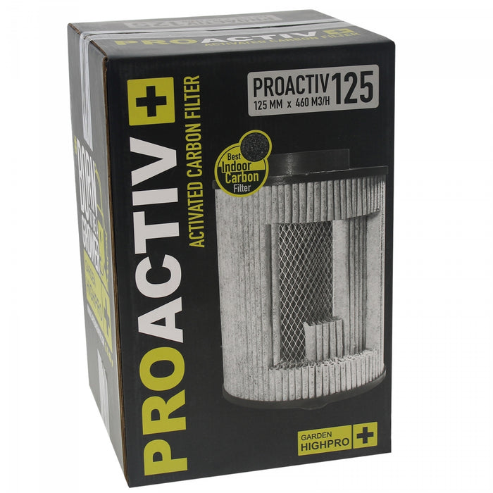 PROACTIV Kohlefilter 460m3/h - 125mm - Garten HIGHPRO