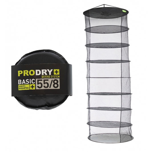 PRODRY Trockennetz Durchmesser 55 cm – 8 Ebenen