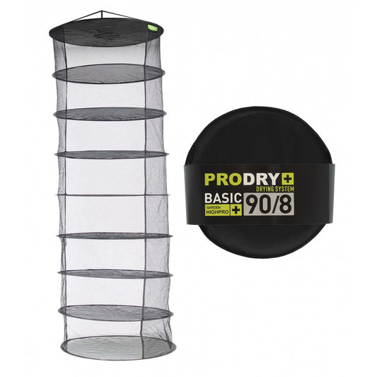 PRODRY Trockennetz Durchmesser 90 cm – 8 Ebenen