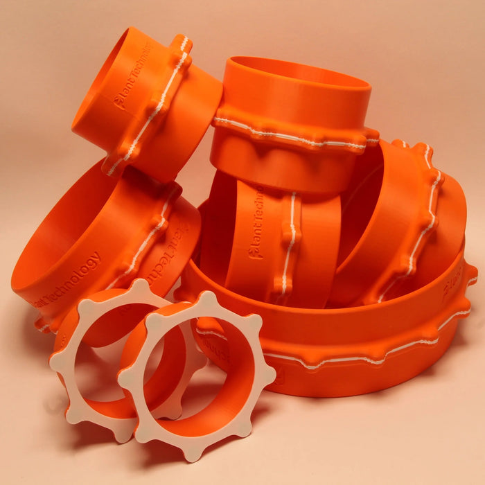 V-beständiges PETG und TPU – hochwertiger Schlauchverbinder für Growbox