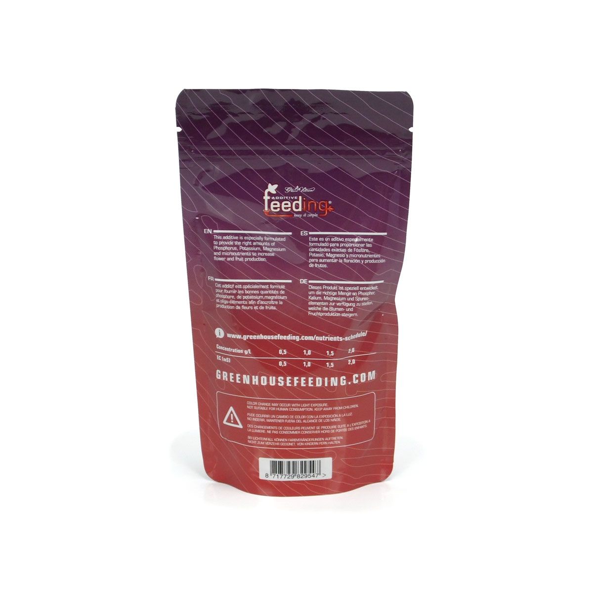 Green House Powder Feeding Booster Anwendung im Pflanzsystem