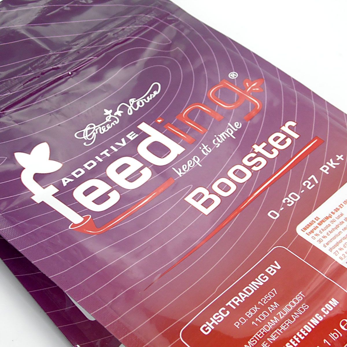 Powder Feeding BOOSTER 2.5 Kilo - Green House ist ein hochwirksamer PK-Blütenstimulator für alle Kulturpflanzen. Ideal ab der 3. Blütewoche. Jetzt bestellen und die Ernte maximieren!
