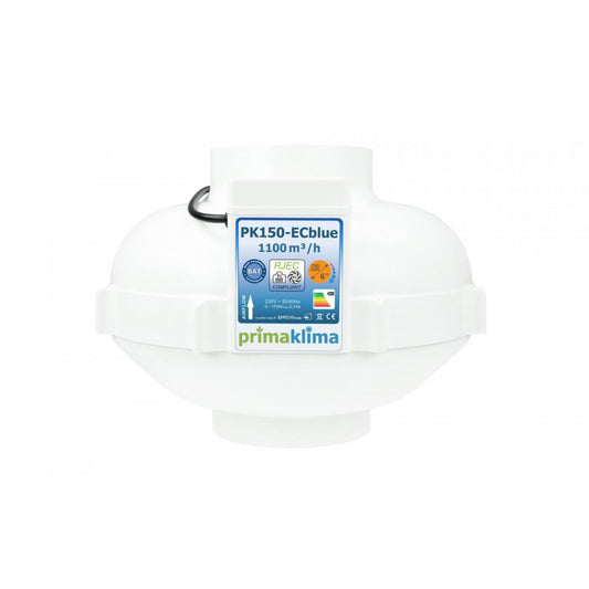 ECblue-Extraktor 1100 m3/h PRIMA KLIMA - Durchmesser 150 mm