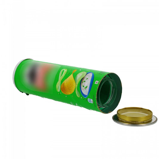 Pringels Packung Versteck