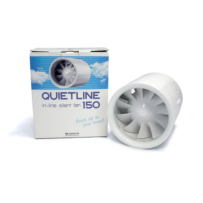 QUIETLINE-Ventilator 335 m3/h – Ø 150 mm – VENTS