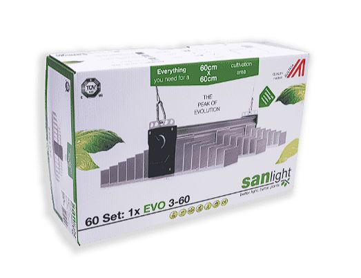 SANlight EVO 3-60 LED Grow Lampe Set zur Miete