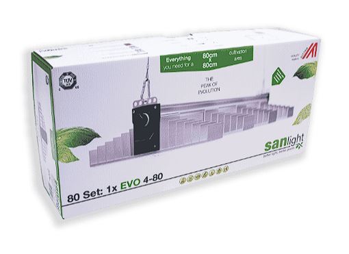 SANlight EVO 4-80 LED Grow Lampe Set zur Miete