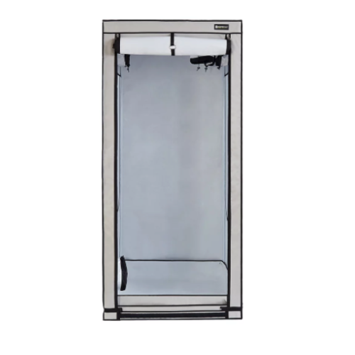HOMEbox Q100 Plus
Alt Text: "HOMEbox Q100 Plus Growbox 100x100x220 cm, lichtdichte Zelt für optimale Pflanzenzucht mit PAR+ Innenbeschichtung und vielseitiger Belüftung.