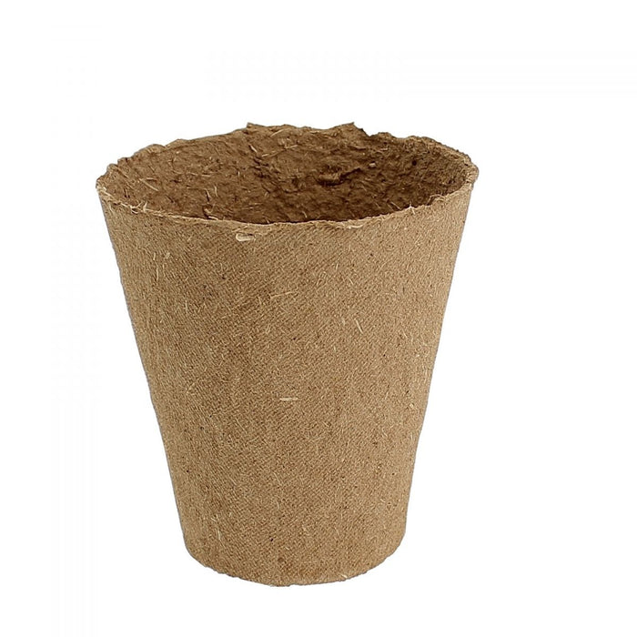 Biologisch abbaubare Anzuchttöpfe 8 cm Detailansicht