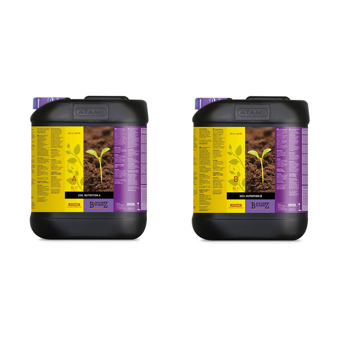 SOIL Nutrition A+B Dünger 5L - ATAMI