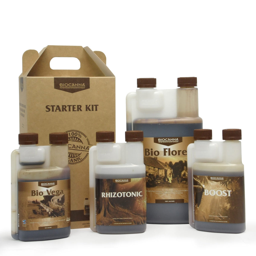 bio canna dünger Biocanna Dünger Starter Kit – Bio Vega, Flores & Boost — Grow Master