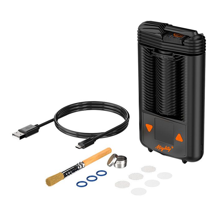 Mighty Plus Vaporizer Vorderansicht
