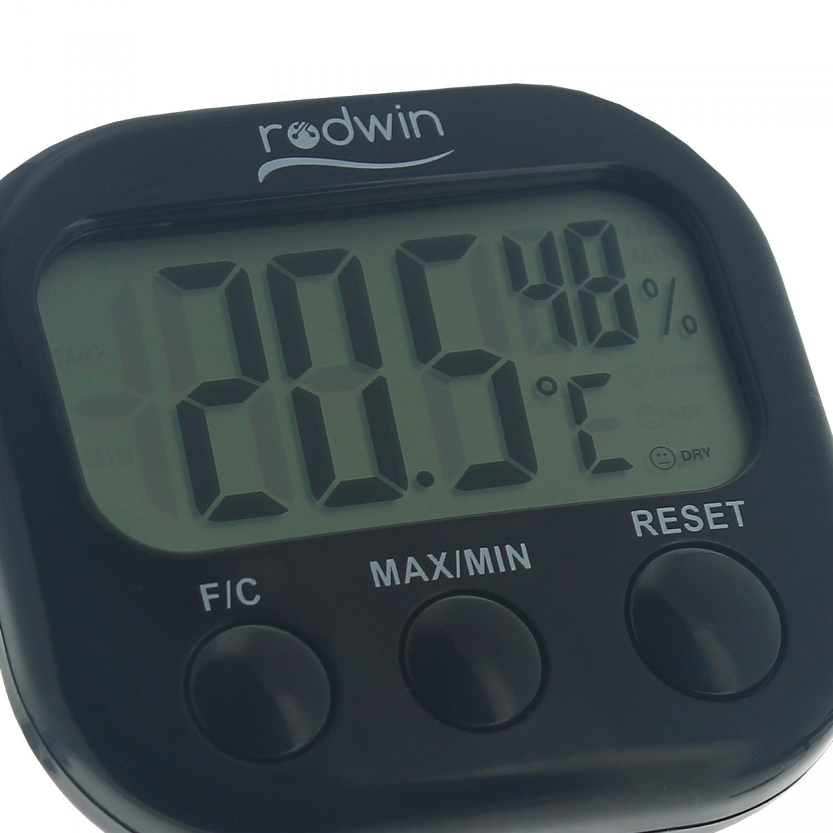 Thermo-Hygrometer – Temperatur- und Feuchtigkeitssonde – RODWIN Electronics – Produktansicht 2