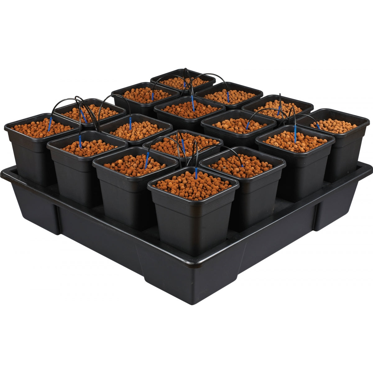 Tropfhydrokultursystem 16 x 11 Liter
