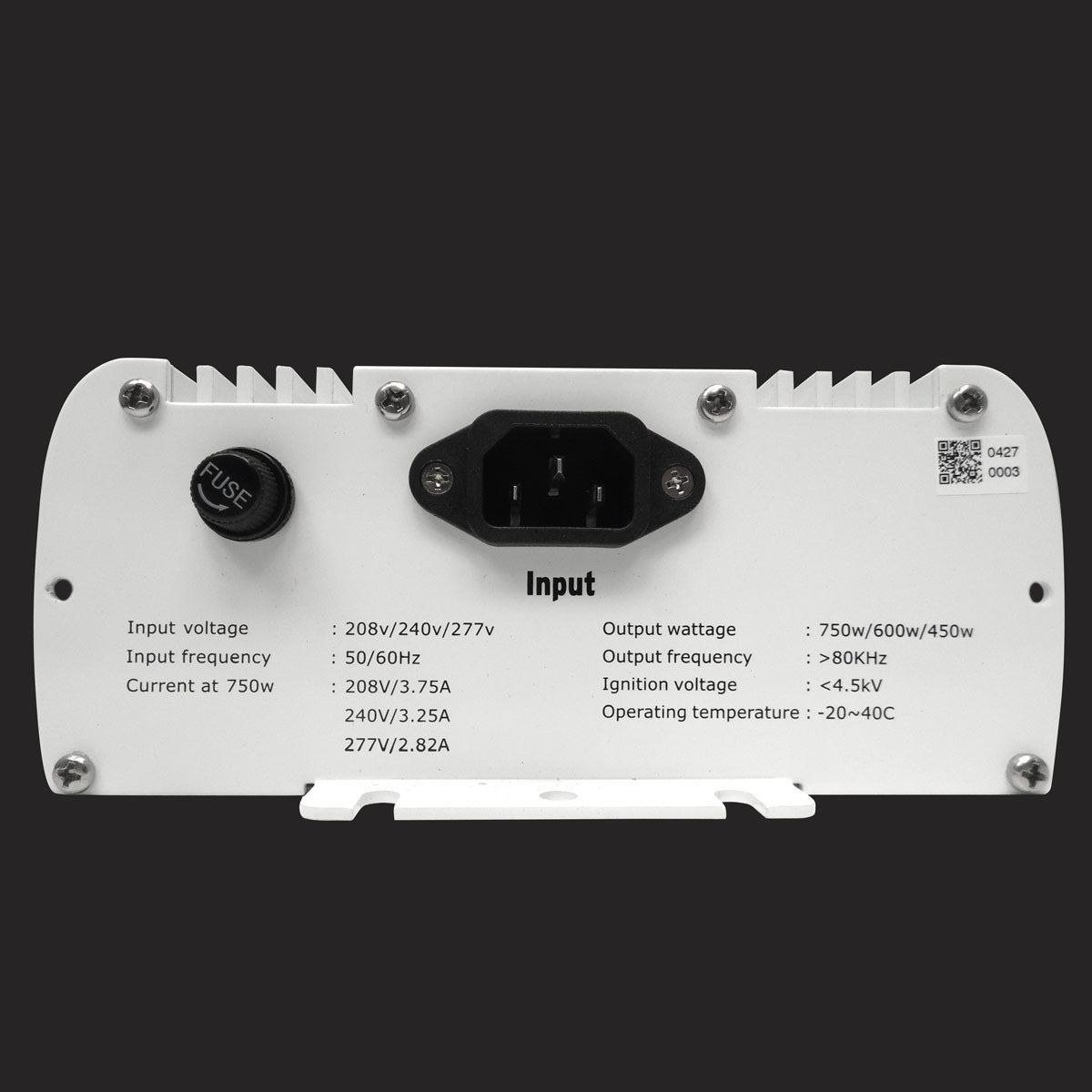 UHF-Digitalvorschaltgerät Hellion 600/750 W – 400 Volt – ADJUST-A-WINGS – Produktansicht 2