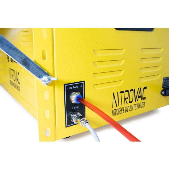 Rückseite und Anschlüsse des Nitrovac Sealer 50cm