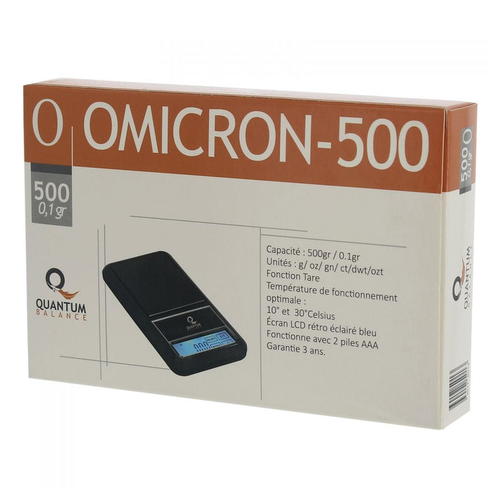 Digitalwaage OMICRON 500 von Quantum mit 0.1g Präzision